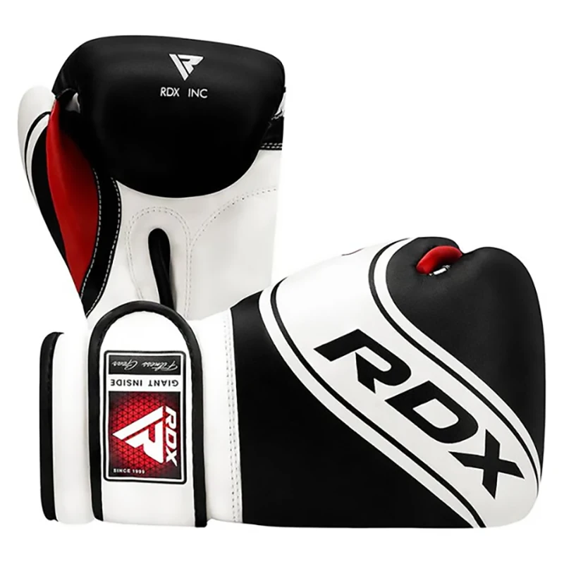 Guantes de entrenamiento de boxeo Niños RDX 4B Robo 4oz | Blanco
