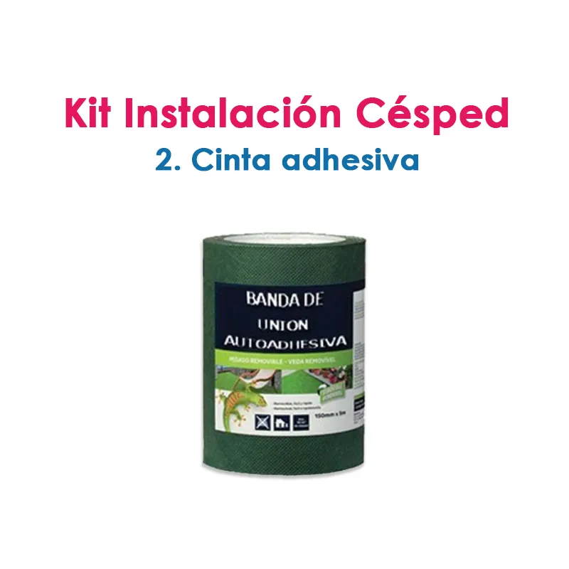 Kit Césped Artificial JARDÍN Premium Todo Incluido Instalación 20m2
