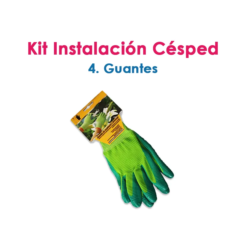 Kit Césped Artificial JARDÍN Premium Todo Incluido Instalación 20m2