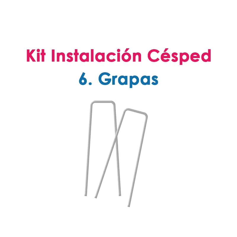Kit Césped Artificial JARDÍN Premium Todo Incluido Instalación 20m2