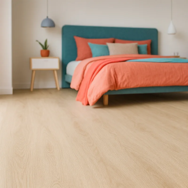 Suelo SPC Click Roble Rey 100% Agua | Tarima Vinílica Resistente a Golpes y Rayaduras | Bricolaje 