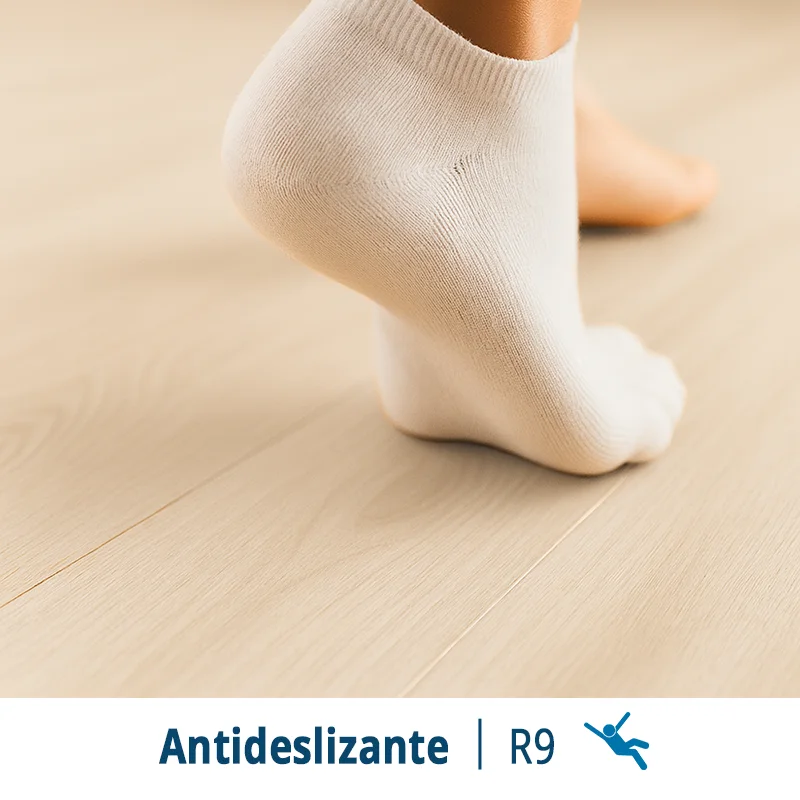 Suelo SPC Click Roble Rey 100% Agua | Tarima Vinílica Resistente a Golpes y Rayaduras | Bricolaje 