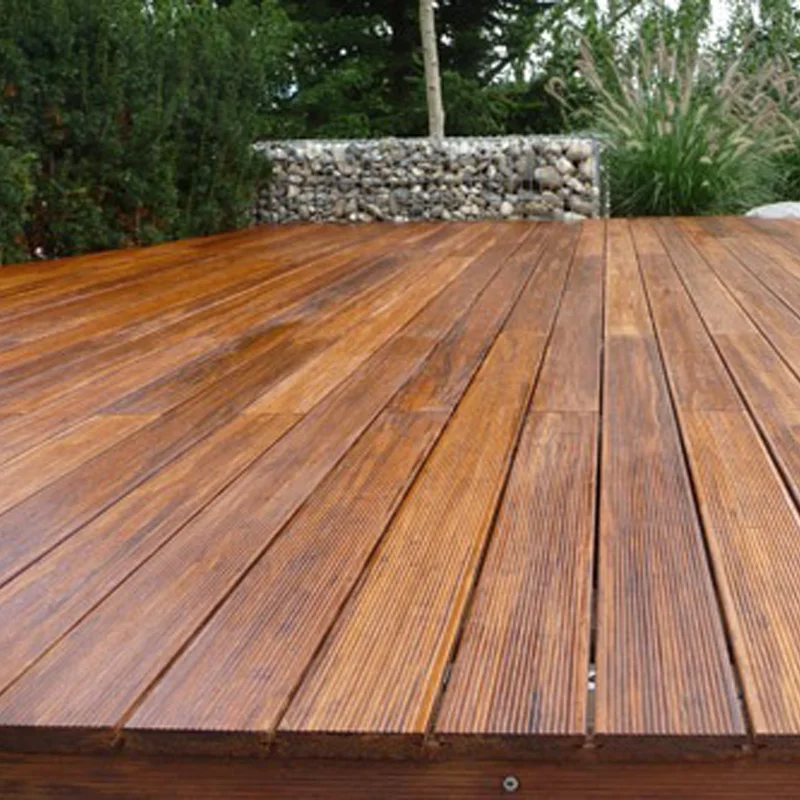 Tarima Exterior Bambu CECH Natural | Madera Natural | Tono Medio | 1850x137mm | 4 Unidades por m2
