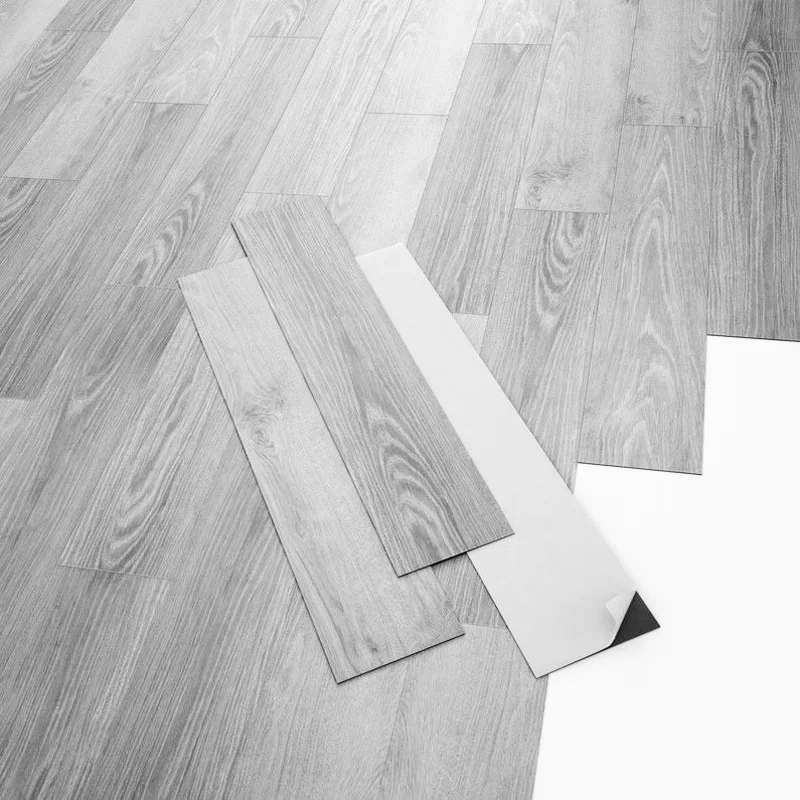 Suelo Vinílico Autoadhesivo Roble Gris | Cocina | Baño | Resistencia al Agua | Bricolaje