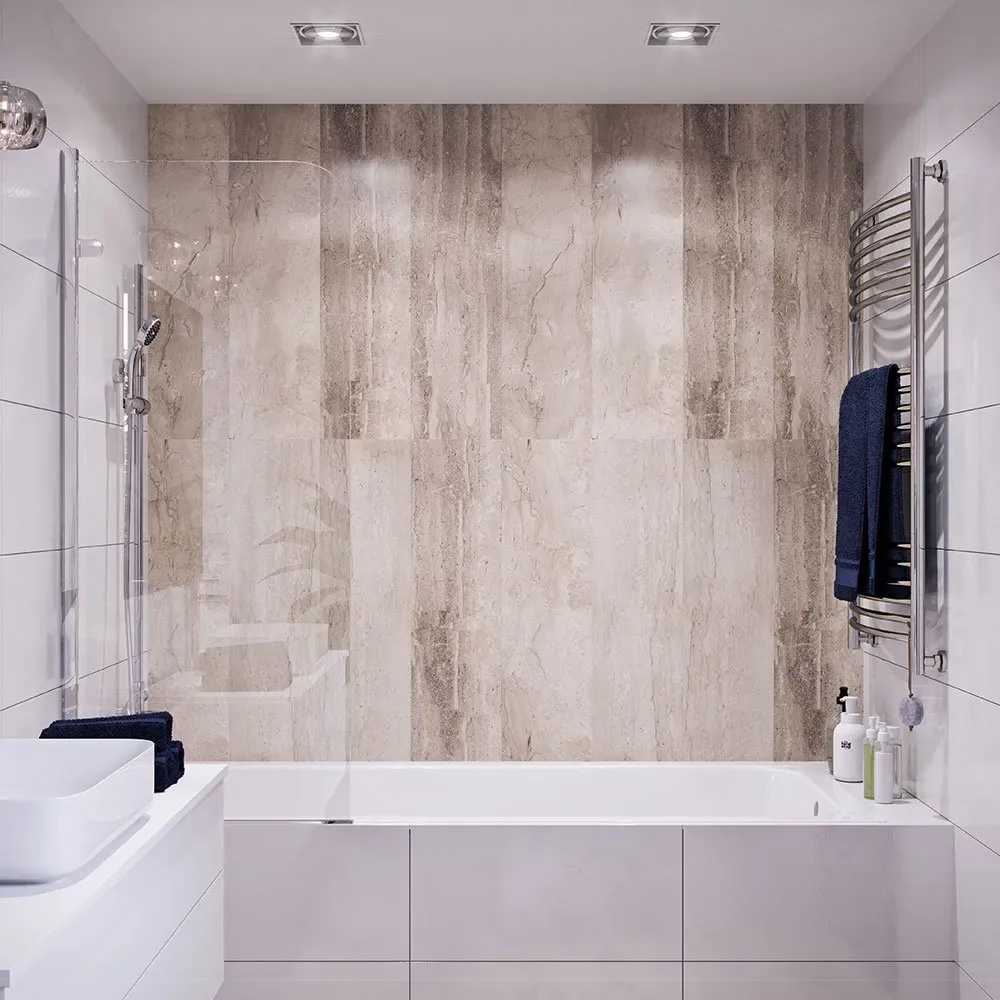 Panel de Pared Piedra Easy | Baño | Cocina | Impermeable | Fácil Instalación