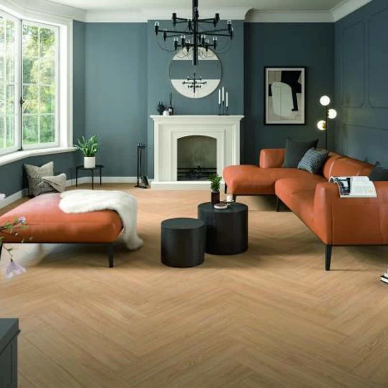 Suelo Laminado Espiga Roble Dorado | 8mm | AC4 