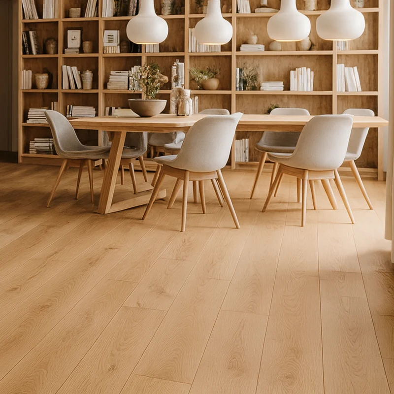 Suelo Vinílico Roble Leviatan| Tarima SPC | Resistencia al Agua | Apto Alto Tránsito | Baños y Cocinas