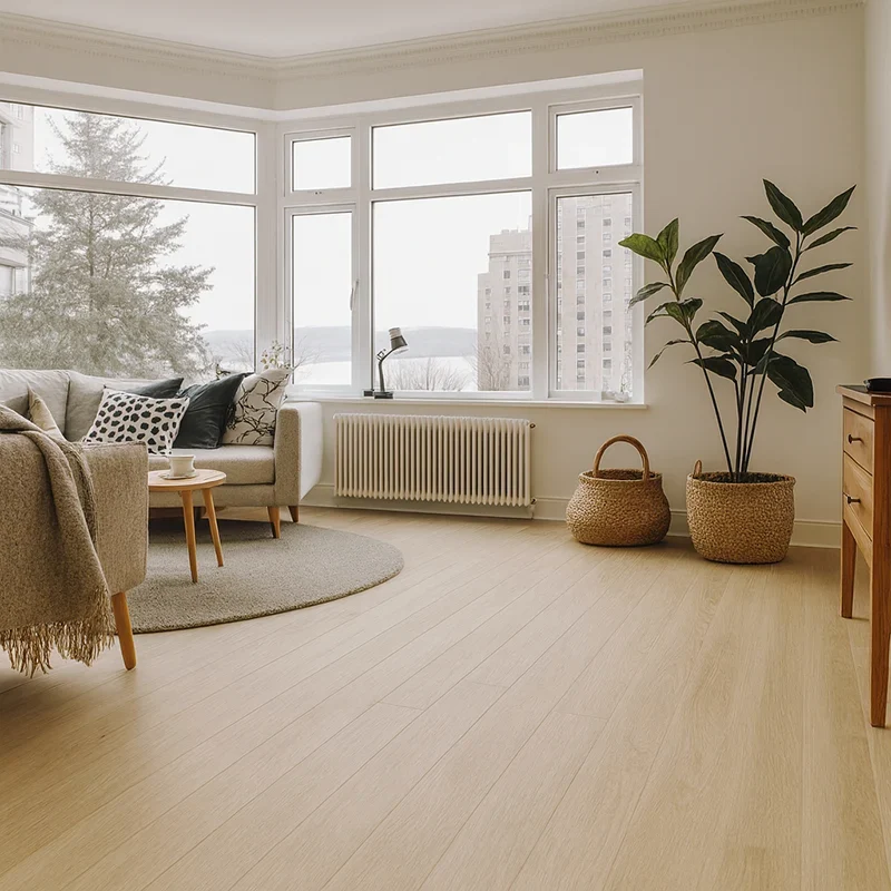 Suelo Vinílico Roble Sirena| Tarima SPC | Resistencia al Agua | Apto Alto Tránsito | Baños y Cocinas