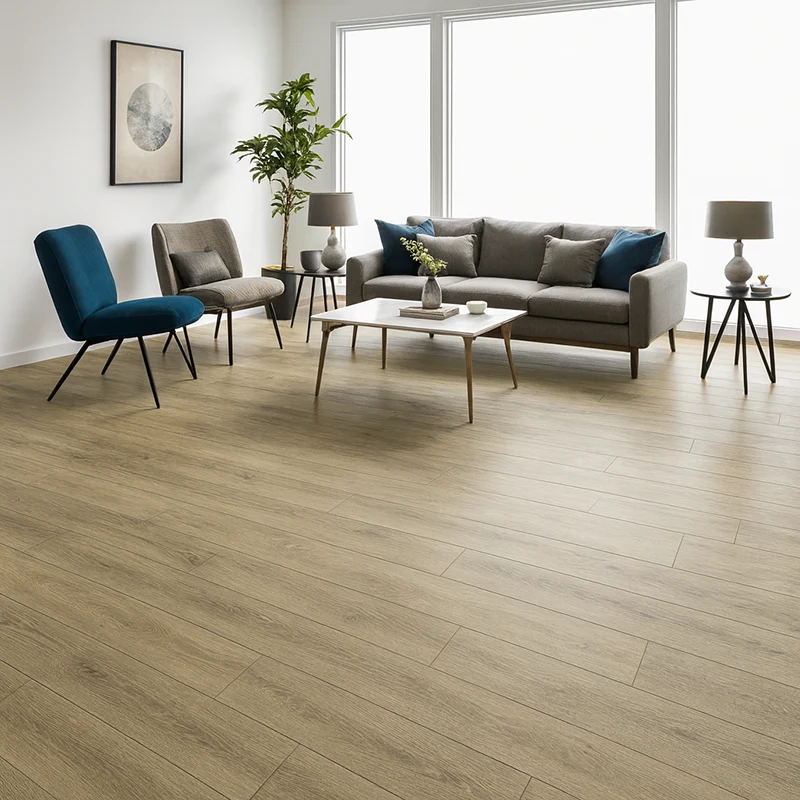 Suelo Vinílico Roble Makara| Tarima SPC | Resistencia al Agua | Apto Alto Tránsito | Baños y Cocinas