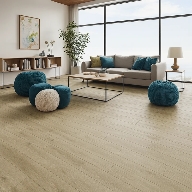 Suelo Vinílico Roble Makara| Tarima SPC | Resistencia al Agua | Apto Alto Tránsito | Baños y Cocinas