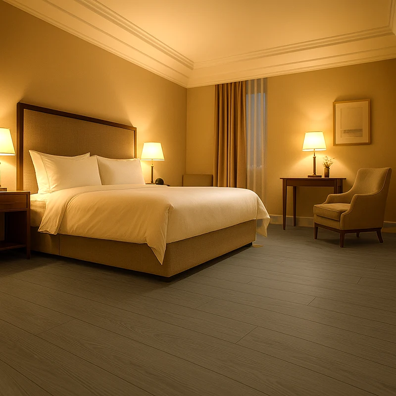 Suelo Vinílico Roble Lerna| Tarima SPC | Resistencia al Agua | Apto Alto Tránsito | Baños y Cocinas