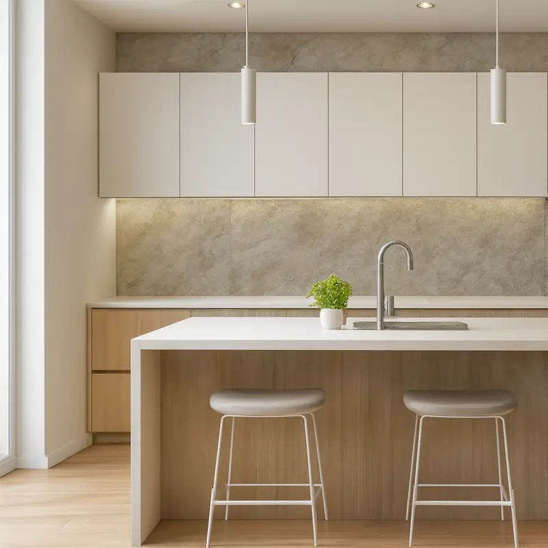 Panel de Pared Palacio Pisa Viejo Continente | SPC | Baño | Cocina | Impermeable | Fácil Instalación