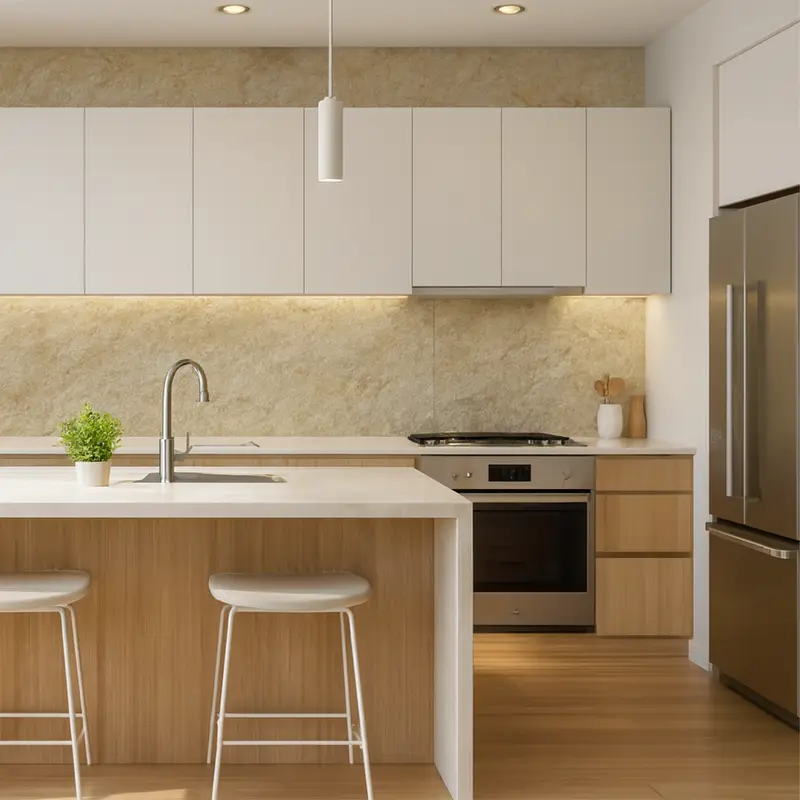 Panel de Pared Sta Clara Viejo Continente | SPC | Baño | Cocina | Impermeable | Fácil Instalación