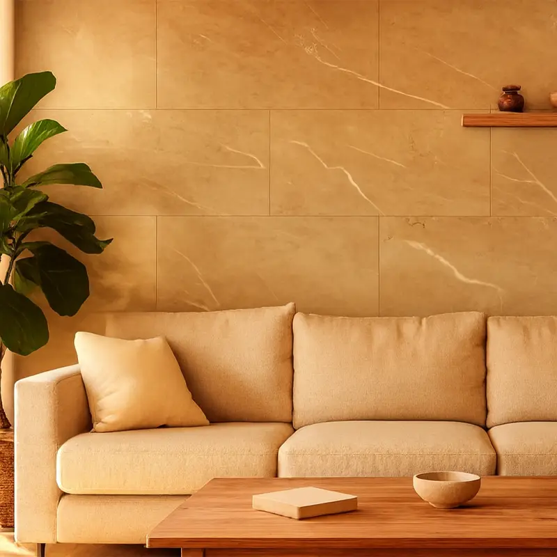 Panel de Pared Clementina Viejo Continente | SPC | Baño | Cocina | Impermeable | Fácil Instalación