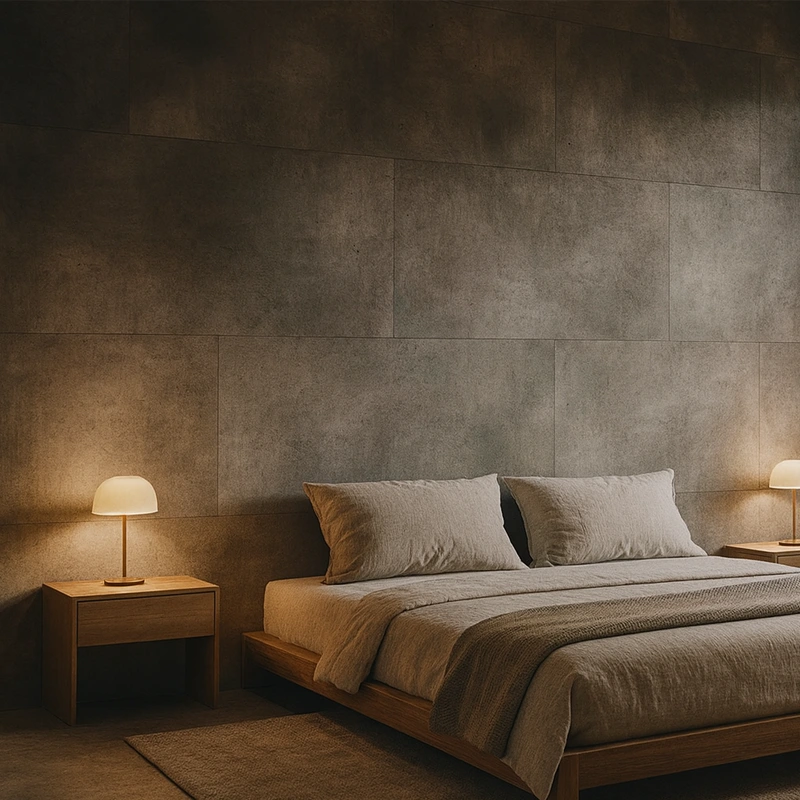Panel de Pared Cemento Muro Berlin Viejo Continente | SPC | Baño | Cocina | Impermeable | Fácil Instalación