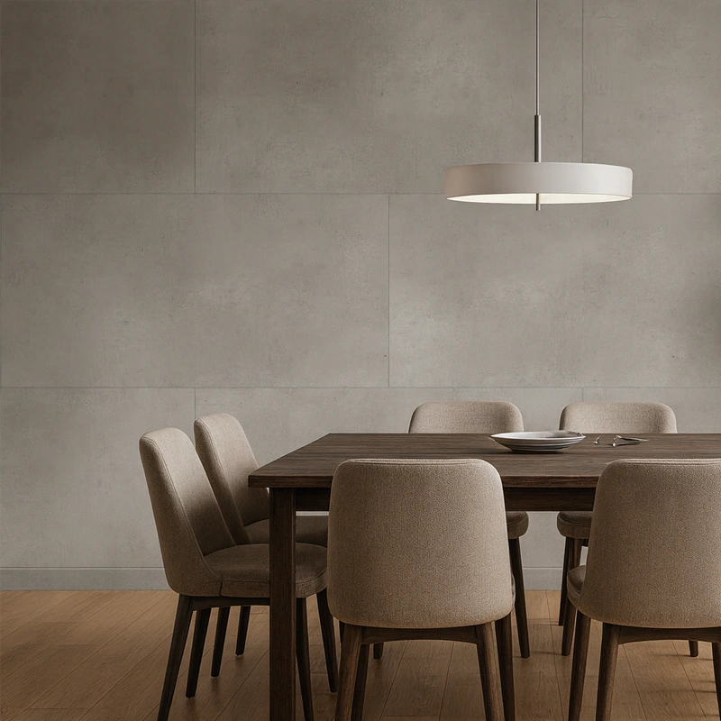 Panel de Pared Cemento Panteon Viejo Continente | SPC | Baño | Cocina | Impermeable | Fácil Instalación