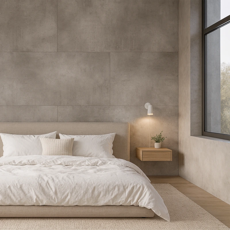 Panel de Pared Cemento Panteon Viejo Continente | SPC | Baño | Cocina | Impermeable | Fácil Instalación