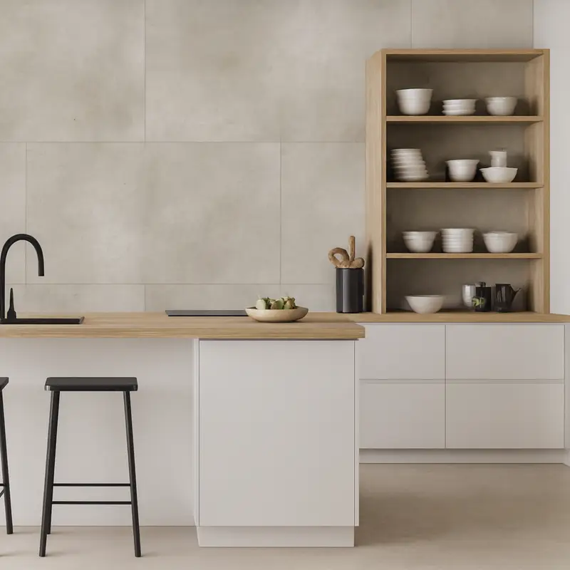 Panel de Pared Cemento Coliseo Viejo Continente | SPC | Baño | Cocina | Impermeable | Fácil Instalación