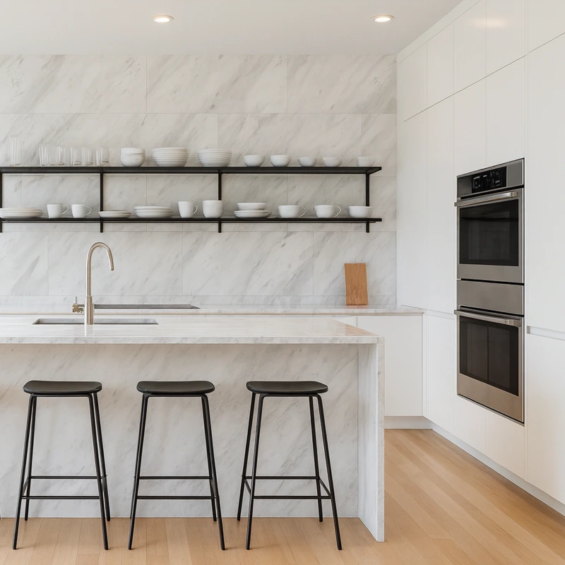 Panel de Pared Kremlin Viejo Continente | SPC | Baño | Cocina | Impermeable | Fácil Instalación