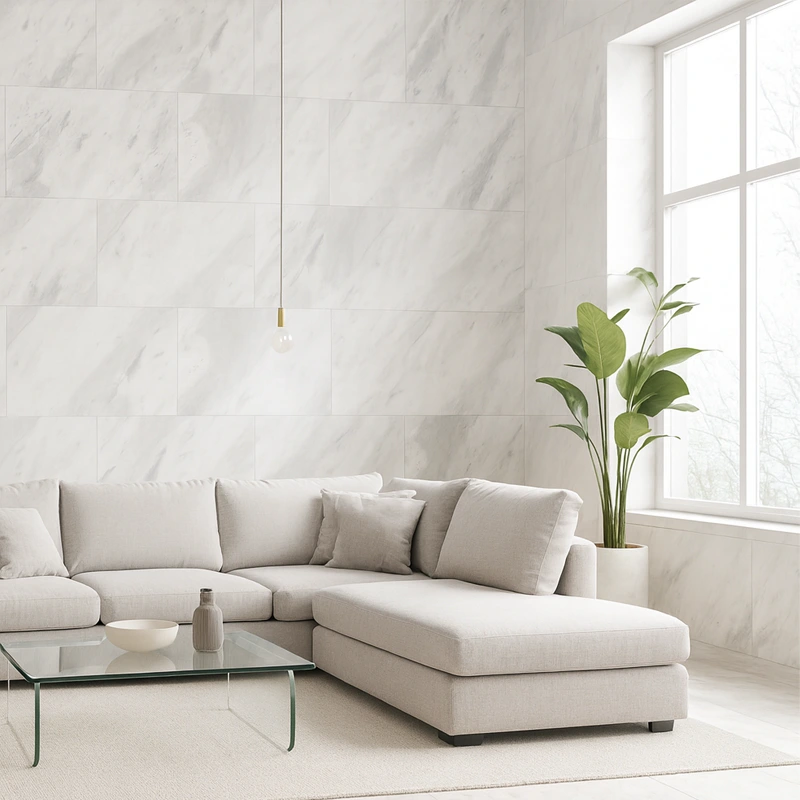 Panel de Pared Kremlin Viejo Continente | SPC | Baño | Cocina | Impermeable | Fácil Instalación