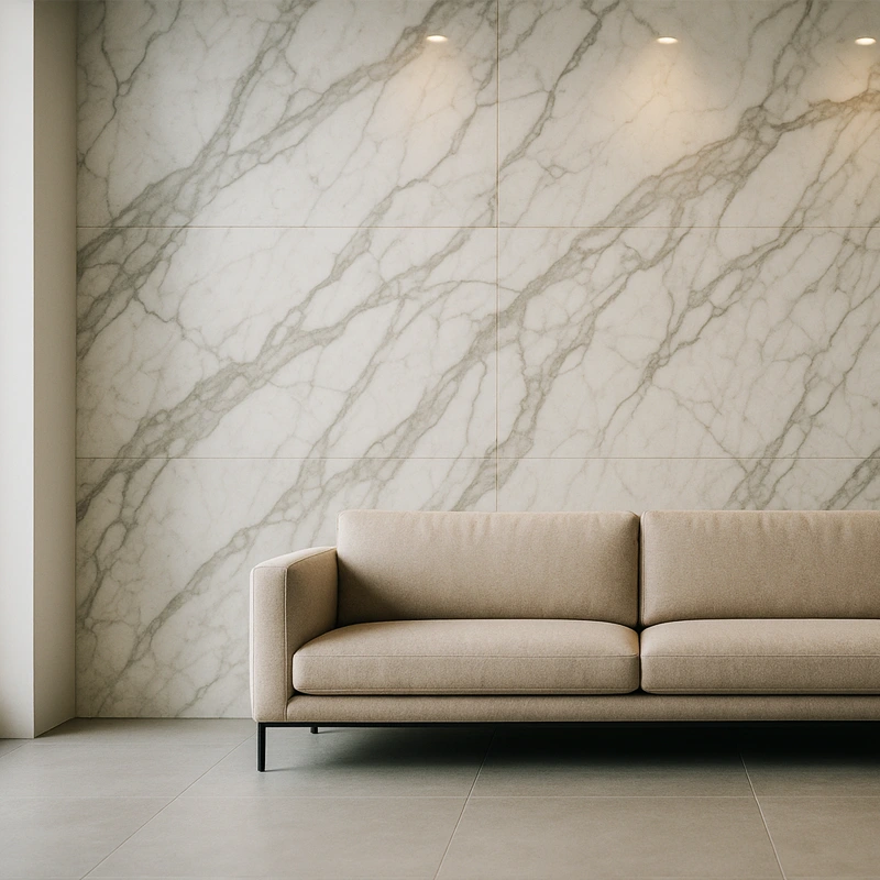 Panel de Pared Campos Eliseos Viejo Continente | SPC | Baño | Cocina | Impermeable | Fácil Instalación