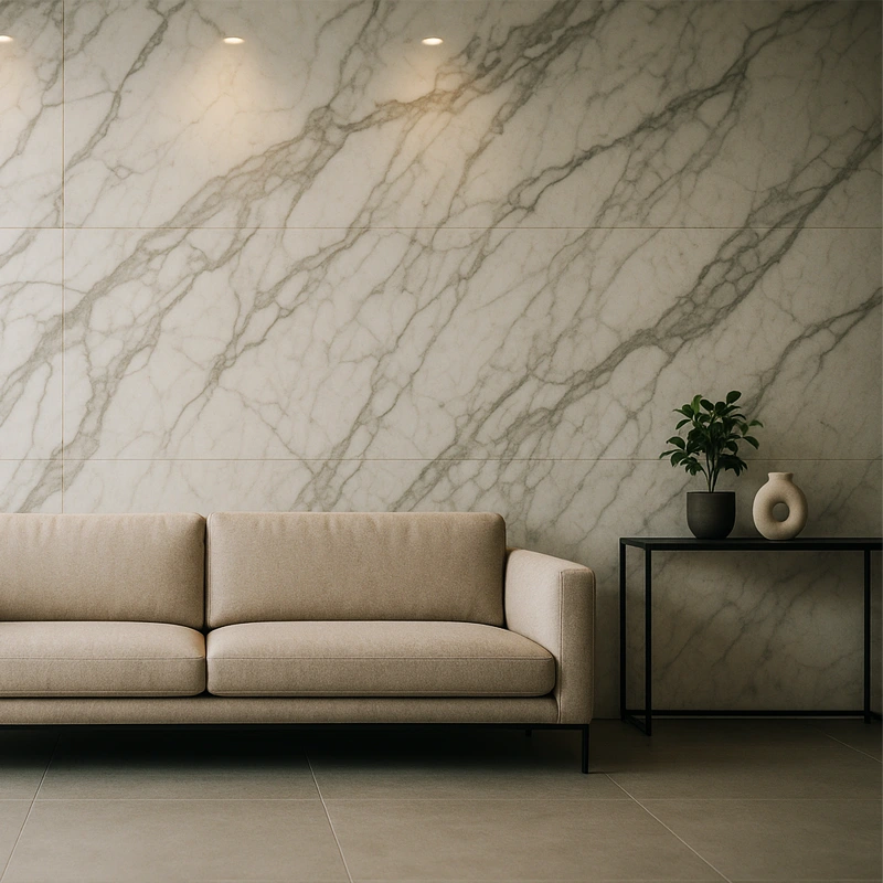 Panel de Pared Campos Eliseos Viejo Continente | SPC | Baño | Cocina | Impermeable | Fácil Instalación