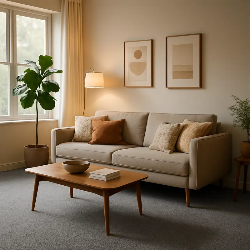 Moqueta Ágata Taupe 157 | Tacto Suave | Color Neutro | Calidad y Sostenibilidad
