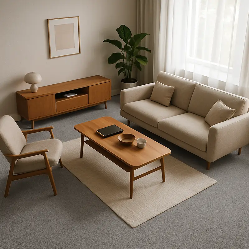 Moqueta Ágata Taupe 157 | Tacto Suave | Color Neutro | Calidad y Sostenibilidad