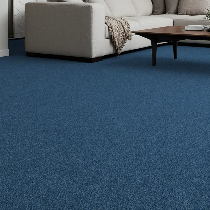 Moqueta Ágata Azul | Tacto y Suavidad | Elegancia y Resistencia | Sosteniblidad