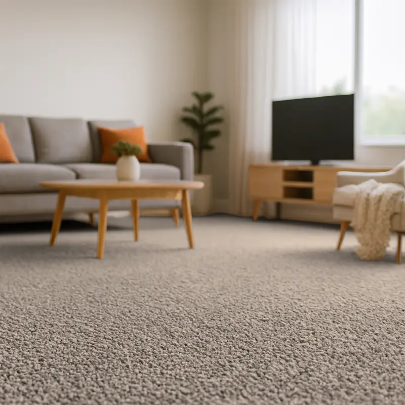 Moqueta Balinesa Café | Tono Tostado | 100% Polipropileno | Alta Calidad