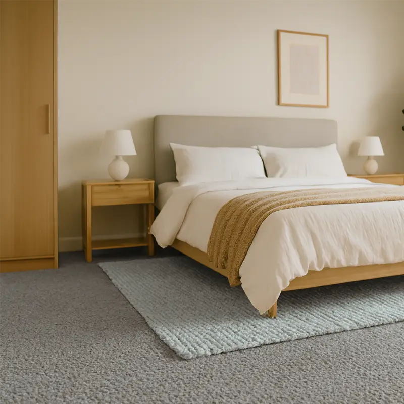 Moqueta Balinesa Café | Tono Tostado | 100% Polipropileno | Alta Calidad