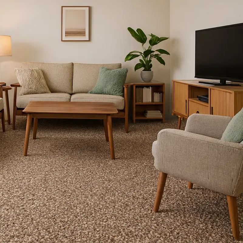 Moqueta Balinesa Caramelo | Estilo y Durabilidad | Calidez | 100% Polipropileno