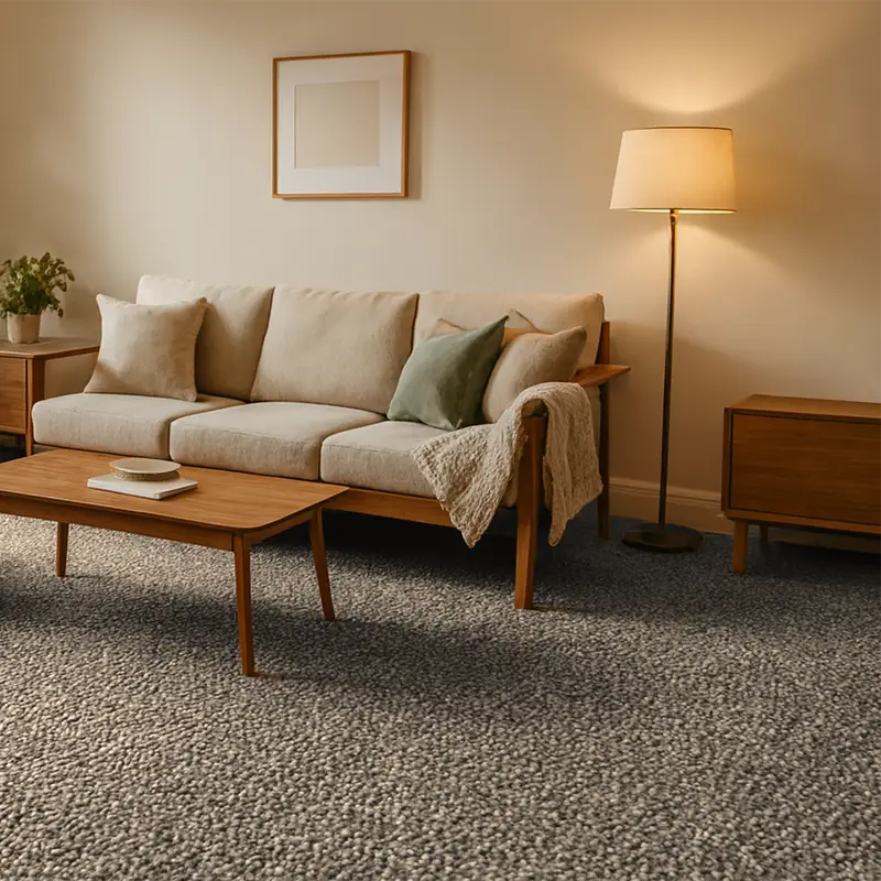 Moqueta Balinesa Visón | Estilo y Durabilidad | Calidez | 100% Polipropileno