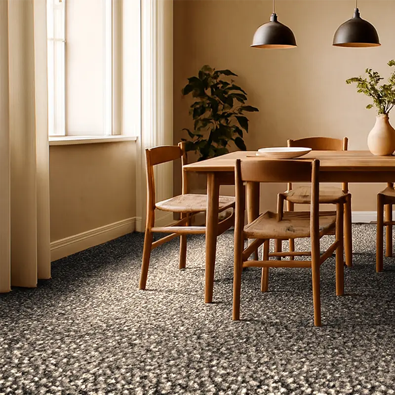 Moqueta Balinesa Visón | Estilo y Durabilidad | Calidez | 100% Polipropileno