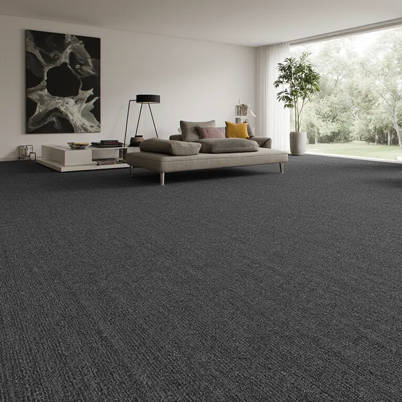 Moqueta Ecos de la Musa | Antracita | Calidad Premium | Resistencia y Suavidad