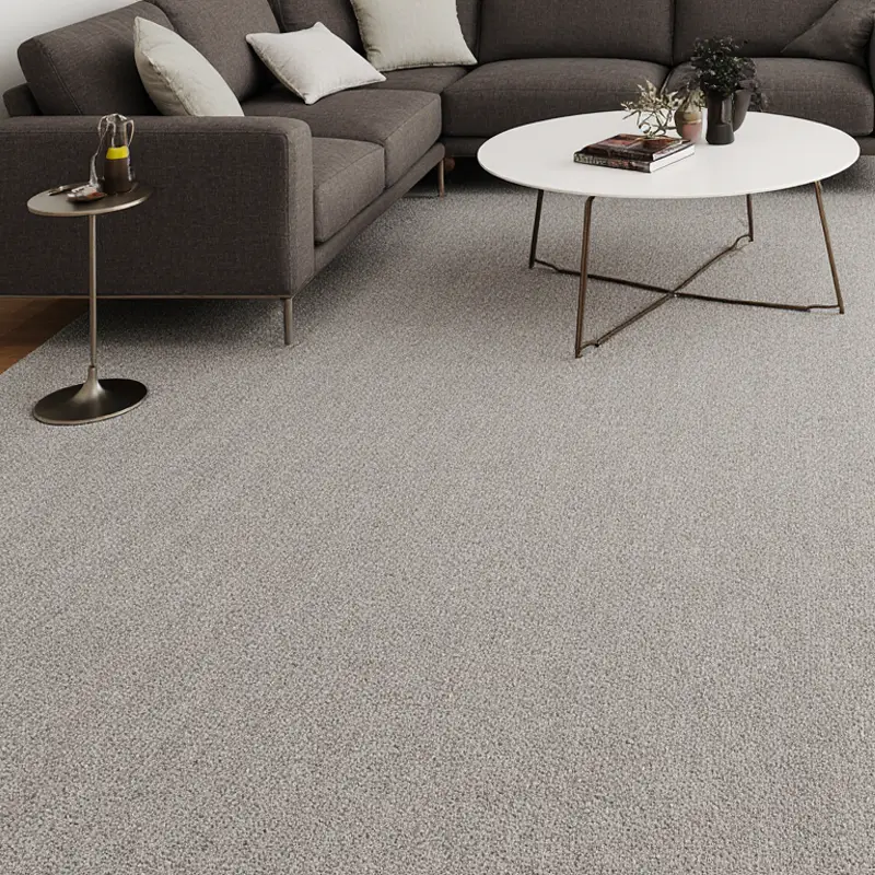 Moqueta Ecos de la Musa | Gris Perla | Tono Suave | Alta Calidad | Resistencia y Confort