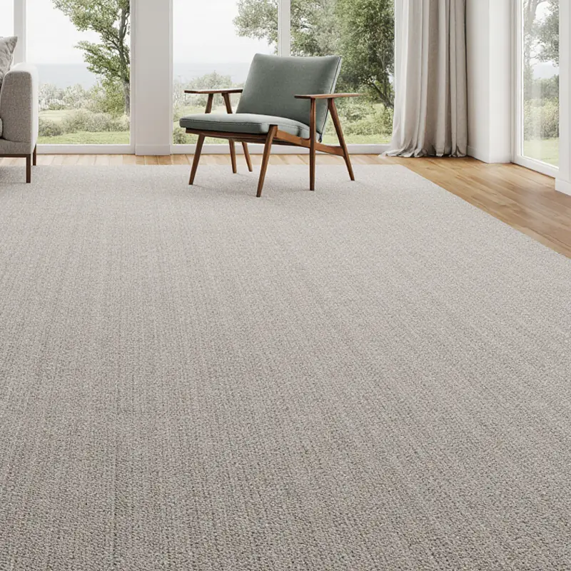 Moqueta Ecos de la Musa | Gris Perla | Tono Suave | Alta Calidad | Resistencia y Confort