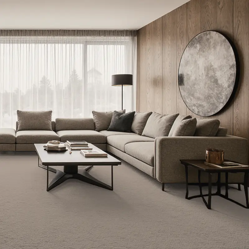 Moqueta Ecos de la Musa | Visón | Elegancia y Calidad | Resistencia y Confort