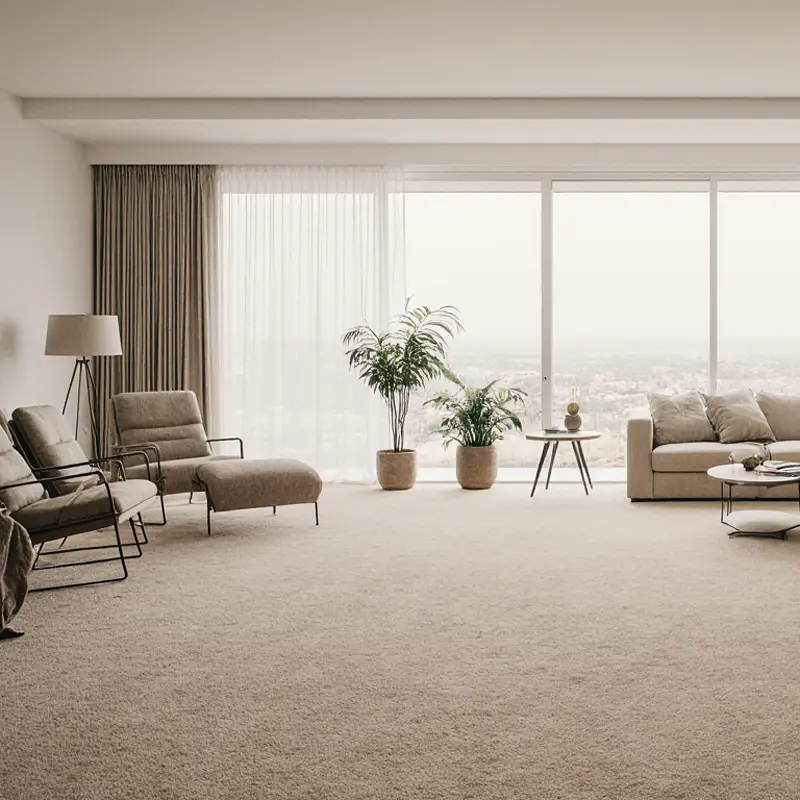Moqueta Ecos de la Musa | Beige | Tacto Suave | Alta Calidad