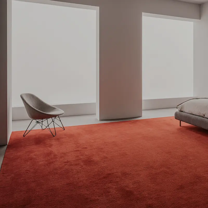 Moqueta Ecos de la Musa | Burdeos | Alta Calidad | Resistencia y Durabilidad