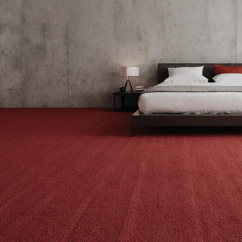 Moqueta Ecos de la Musa | Burdeos | Alta Calidad | Resistencia y Durabilidad