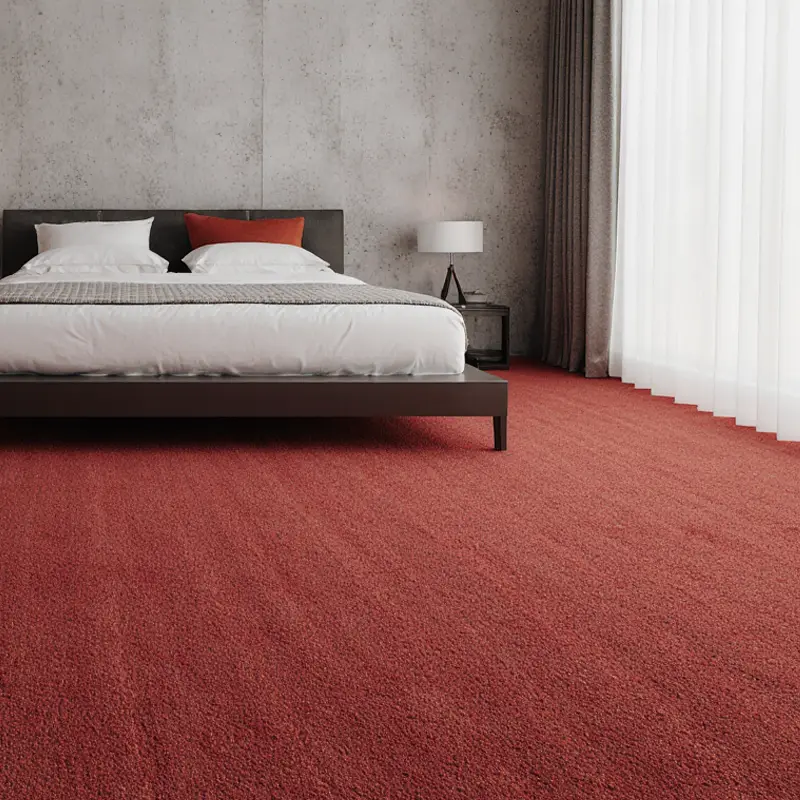 Moqueta Ecos de la Musa | Burdeos | Alta Calidad | Resistencia y Durabilidad