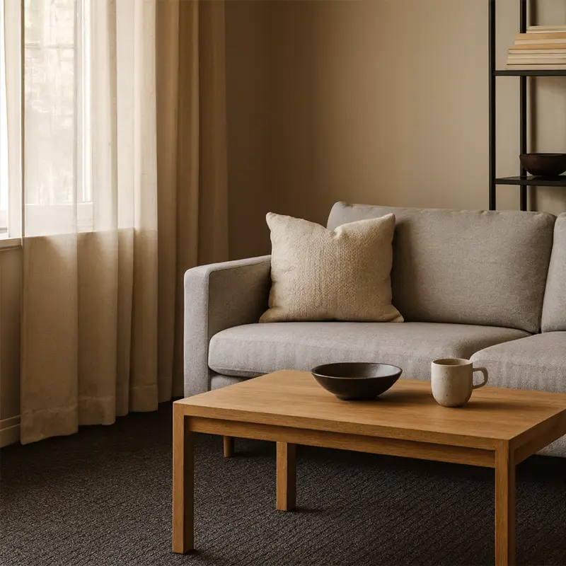 Moqueta Trama In & Out | Negro | Interior y Exterior