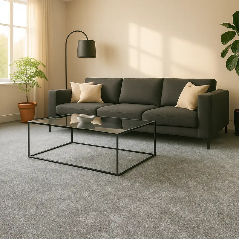 Moqueta Aurora | Plata Silver | Reciclado 100% | Calidad y Sostenibilidad