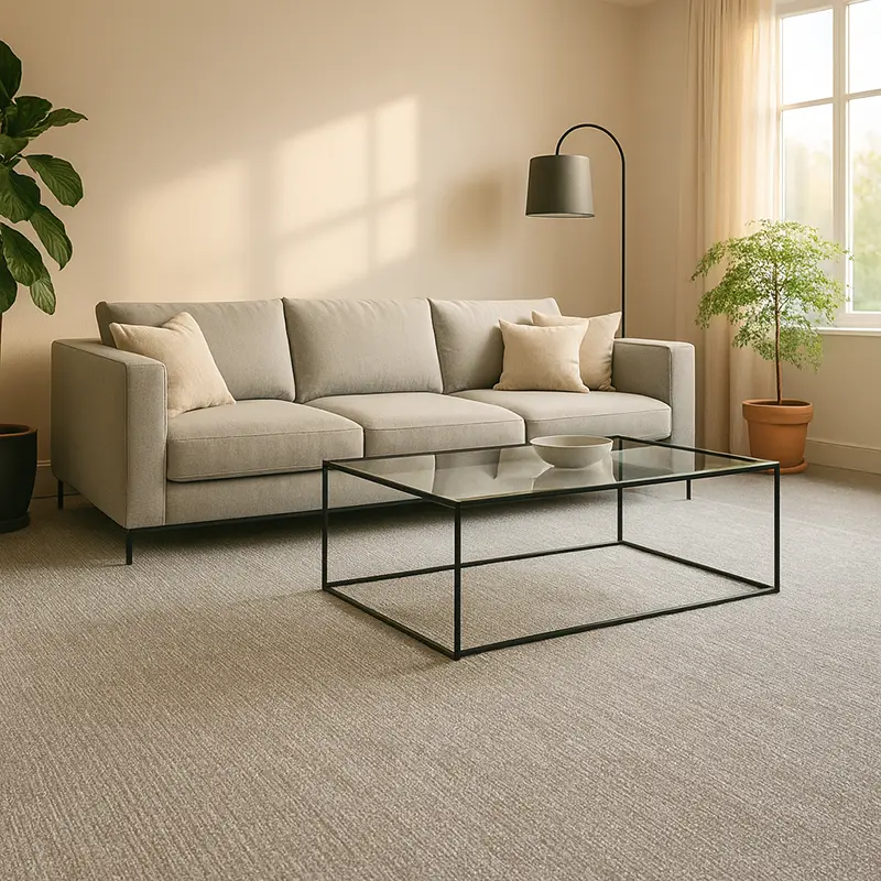 Moqueta Aurora | Plata Silver | Reciclado 100% | Calidad y Sostenibilidad