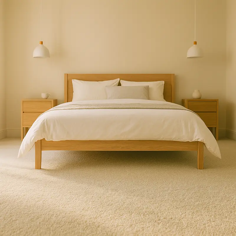 Moqueta Aurora | Crema | Calidez y Resistencia | 100% Reciclado