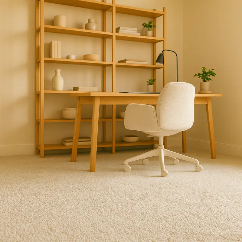 Moqueta Aurora | Crema | Calidez y Resistencia | 100% Reciclado