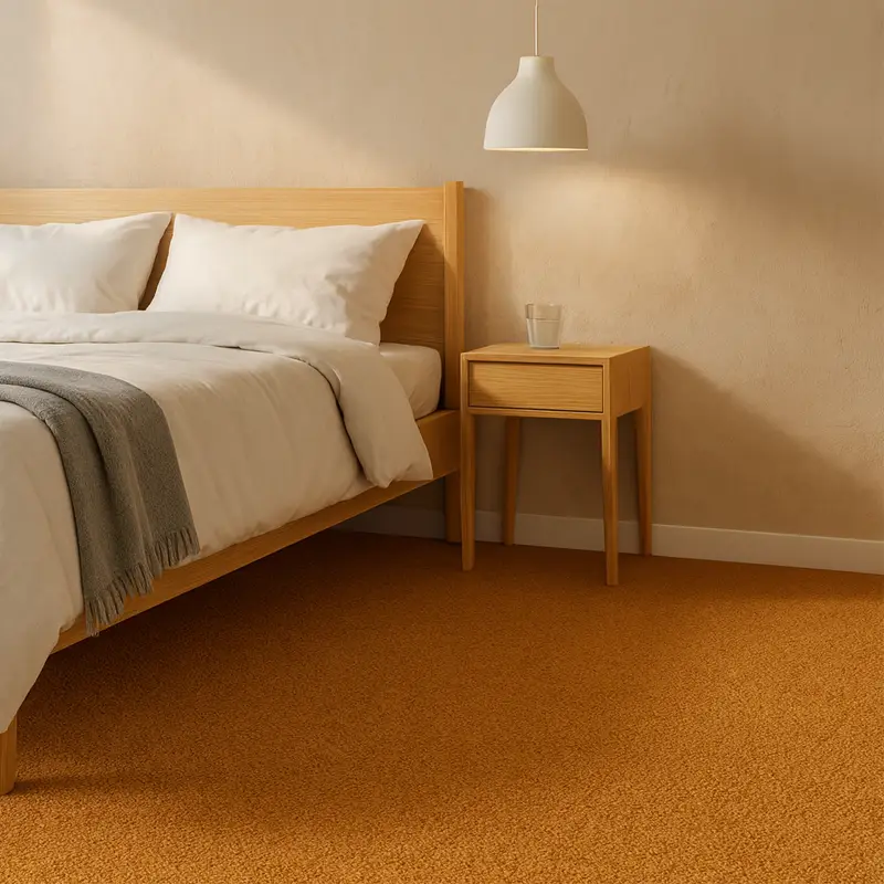 Moqueta Aurora | Azafrán | Material Reciclado 100% | Calidad y Resistencia