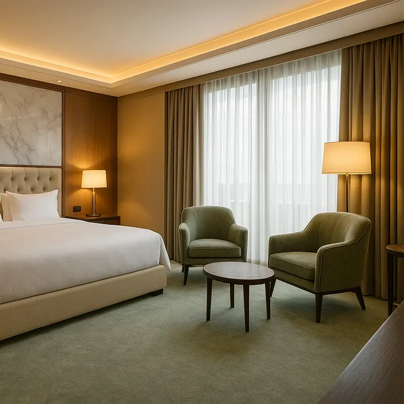 Moqueta Aurora | Verde Claro | Suavidad y Calidez | 100% Sostenible