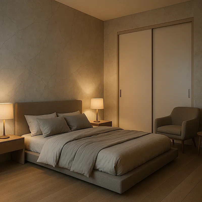 Revestimiento de Pared | Olivo | Instalación Pegada | SPC